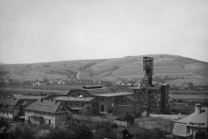 Historic picture of Potash mine in Heringen 