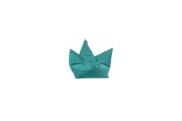 Seat cushion in the shape of a crown