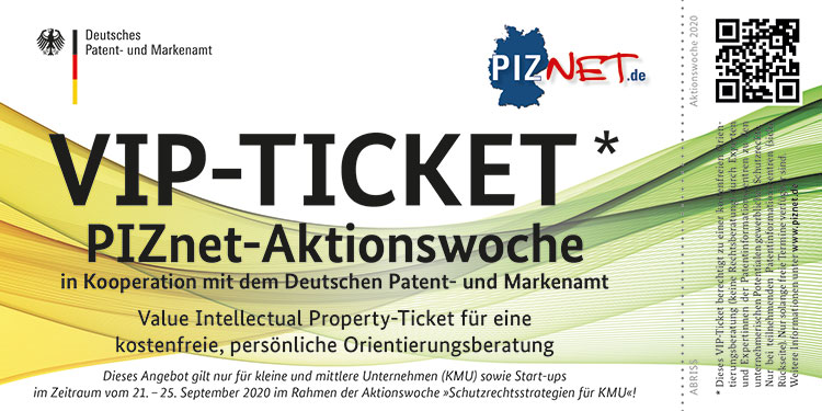 VIP Ticket PIZnet campaign week 2020