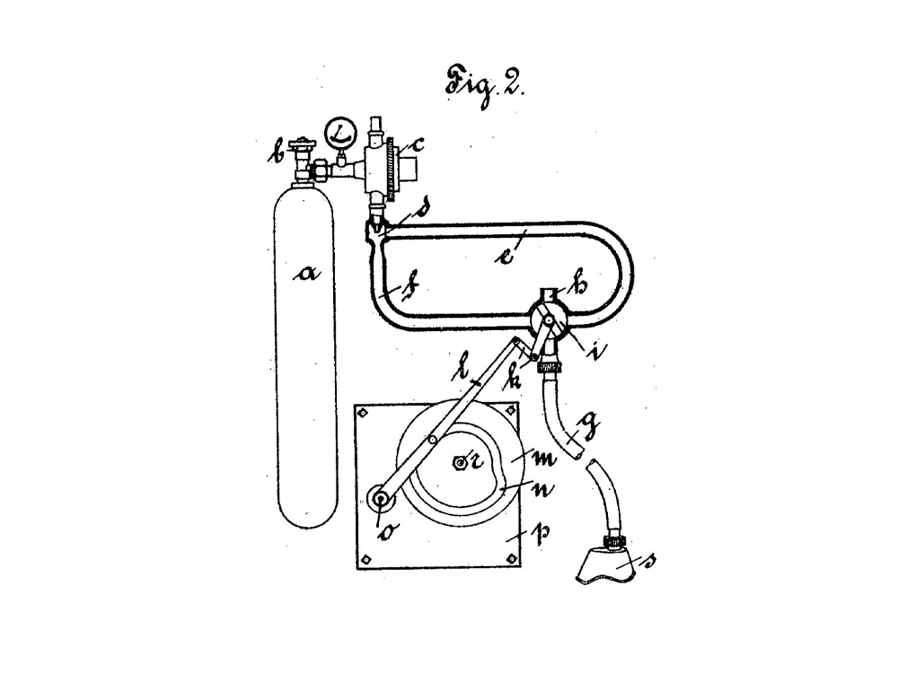 Device for the generation of artificial respiration