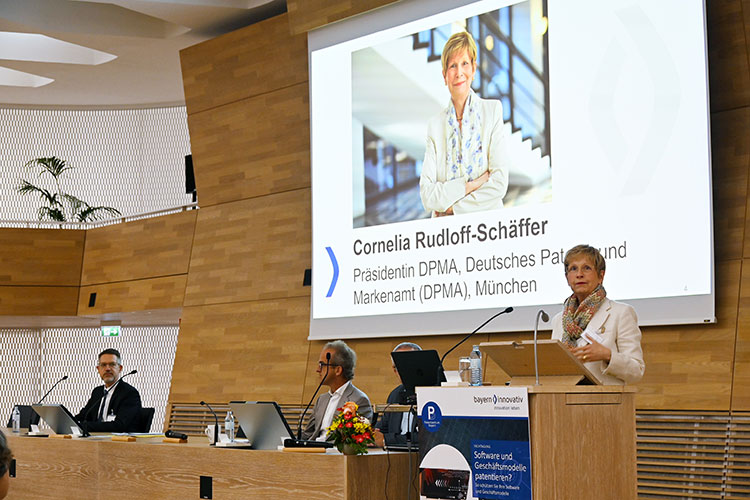 DPMA President Cornelia Rudloff-Schäffer, Photo: DPMA