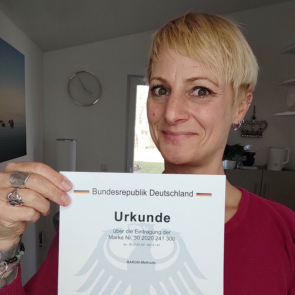 Birgit Baron, Pullingen Schutzrecht-Selfie Birgit Baron