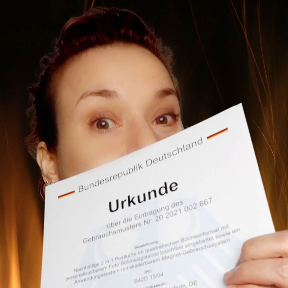 Christina Kalliri, Pott Glas, Bochum Schutzrecht-Selfie Christina Kalliri