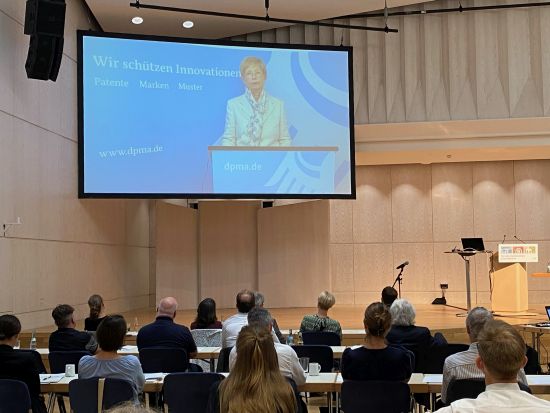 President Cornelia Rudloff-Schäffer participated in the IP Day via video message