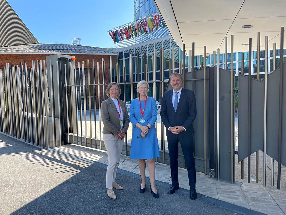 DPMA-Delegation in Genf im Juli 2024, Bildnachweis: DPMA