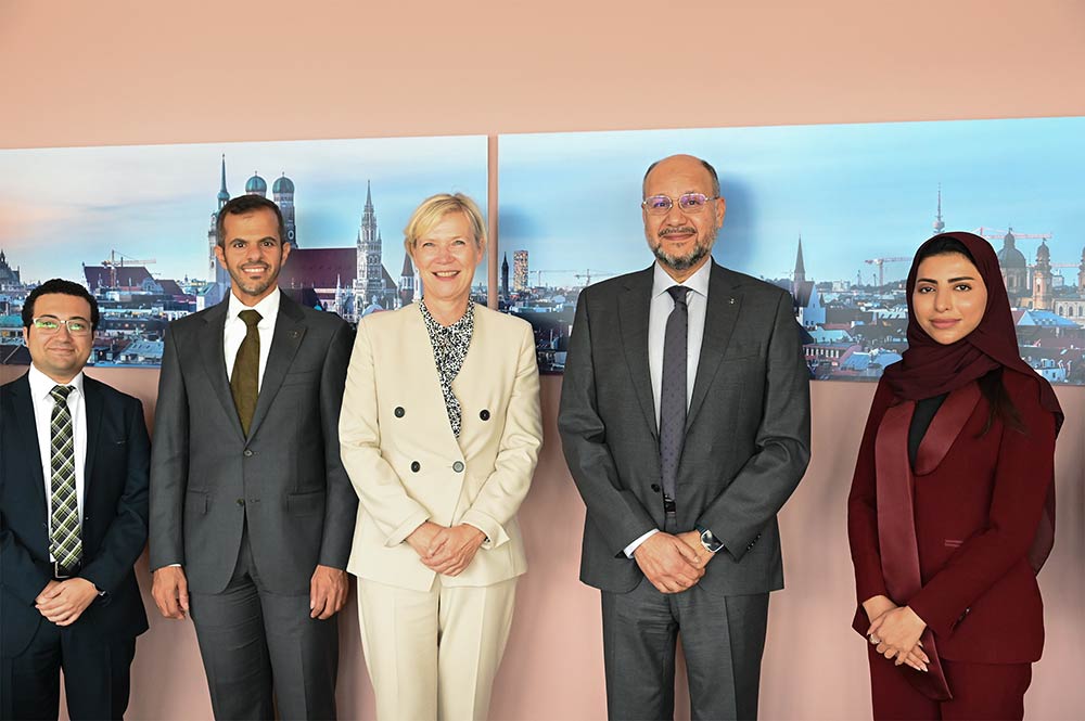 DPMA-Präsidentin Schewior empfängt den CEO der saudi-arabischen Behörde für geistiges Eigentum (SAIP), Bildnachweis: DPMA