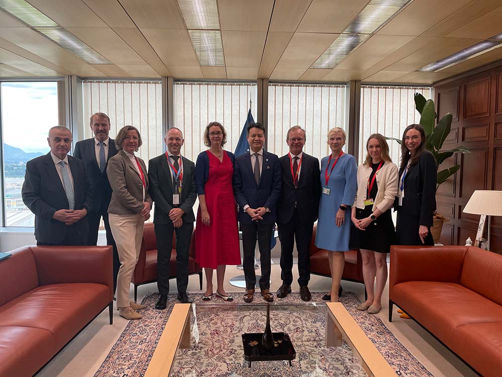 WIPO Generalversammlung, Treffen mit WIPO Director General Daren Tang, Bildnachweis: DPMA