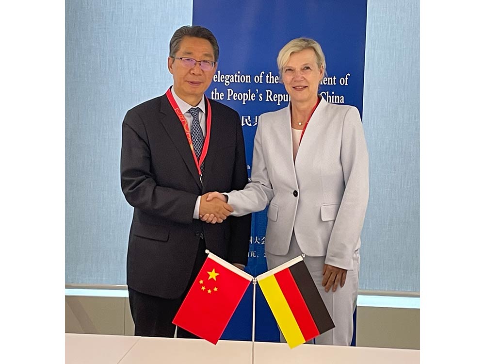 WIPO Generalversammlung, Treffen mit Herrn Dr. Shen, Bildnachweis: DPMA