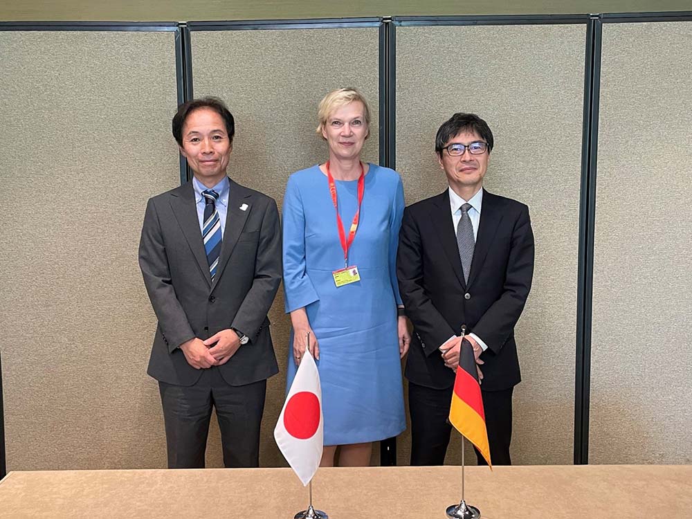 WIPO Generalversammlung, Treffen mit Herrn Hamano, Bildnachweis: DPMA WIPO Generalversammlung, Treffen mit Herrn Hamano, Bildnachweis: DPMA