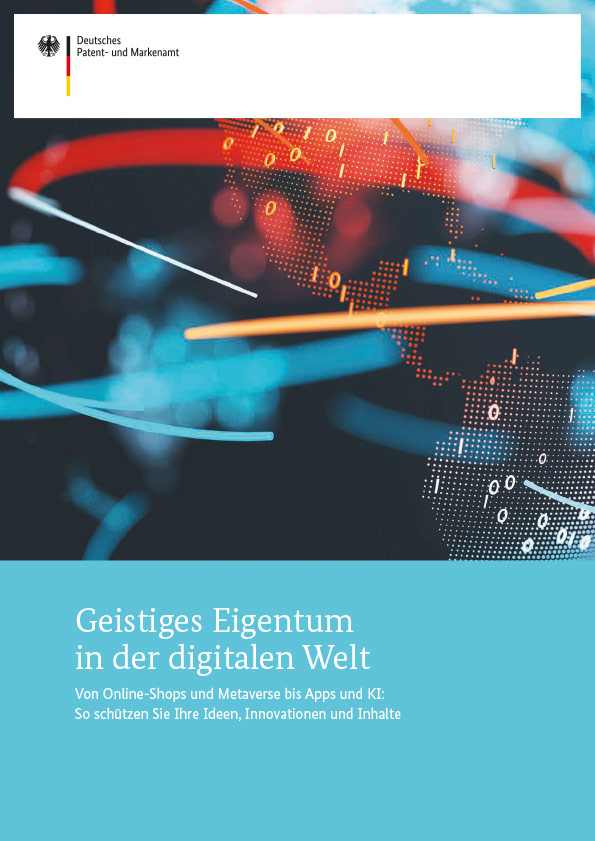 Cover Broschüre Geistiges Eigentum in der digitalen Welt