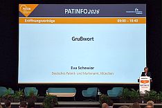 DPMA-Präsidentin am Rednerpult