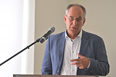 Der Vizepräsident der Jenaer Friedrich-Schiller-Universität, Prof. Dr. Uwe Cantner