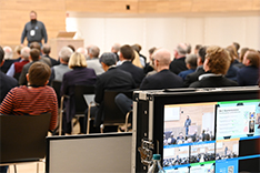 Die Veranstaltung wurde wieder live übertragen