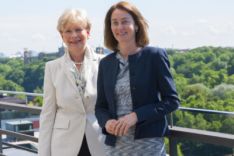 DPMA President Rudloff-Schäffer and Minister of Justice Barley