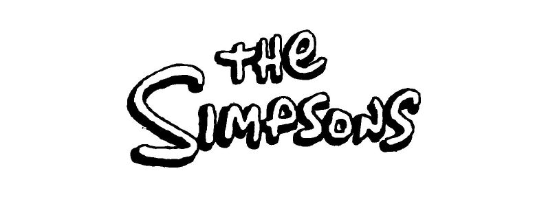 Simpsons-Schriftzug 001521285