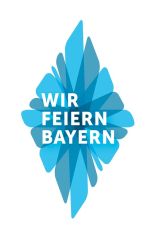"Wir feiern Bayern" anniversary logo