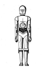 Roboter "C3PO" (US251627S)