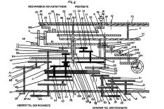 Interaction of the gear wheels in the Antikythera mechanism according to DE102010015501B4 