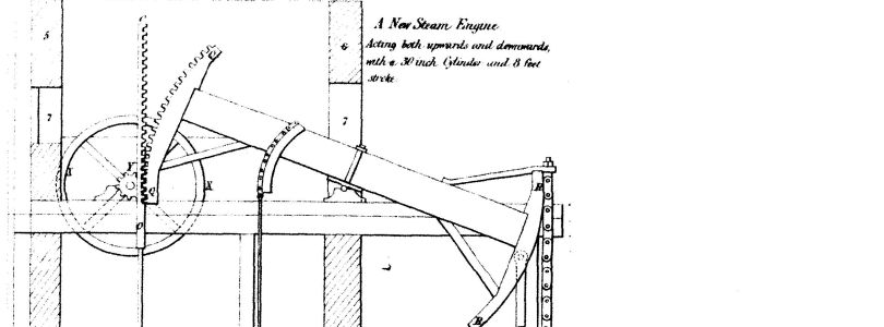 Detail from patent document GB178201321 for James Watt, 1784