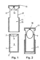 device for emptying eggs