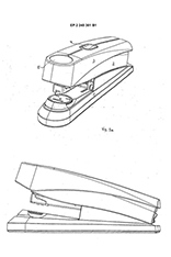 Stapler, patent applied for in 2008 (EP2240301B1)