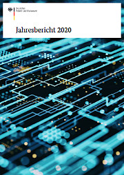 Cover des Jahresberichts 2020