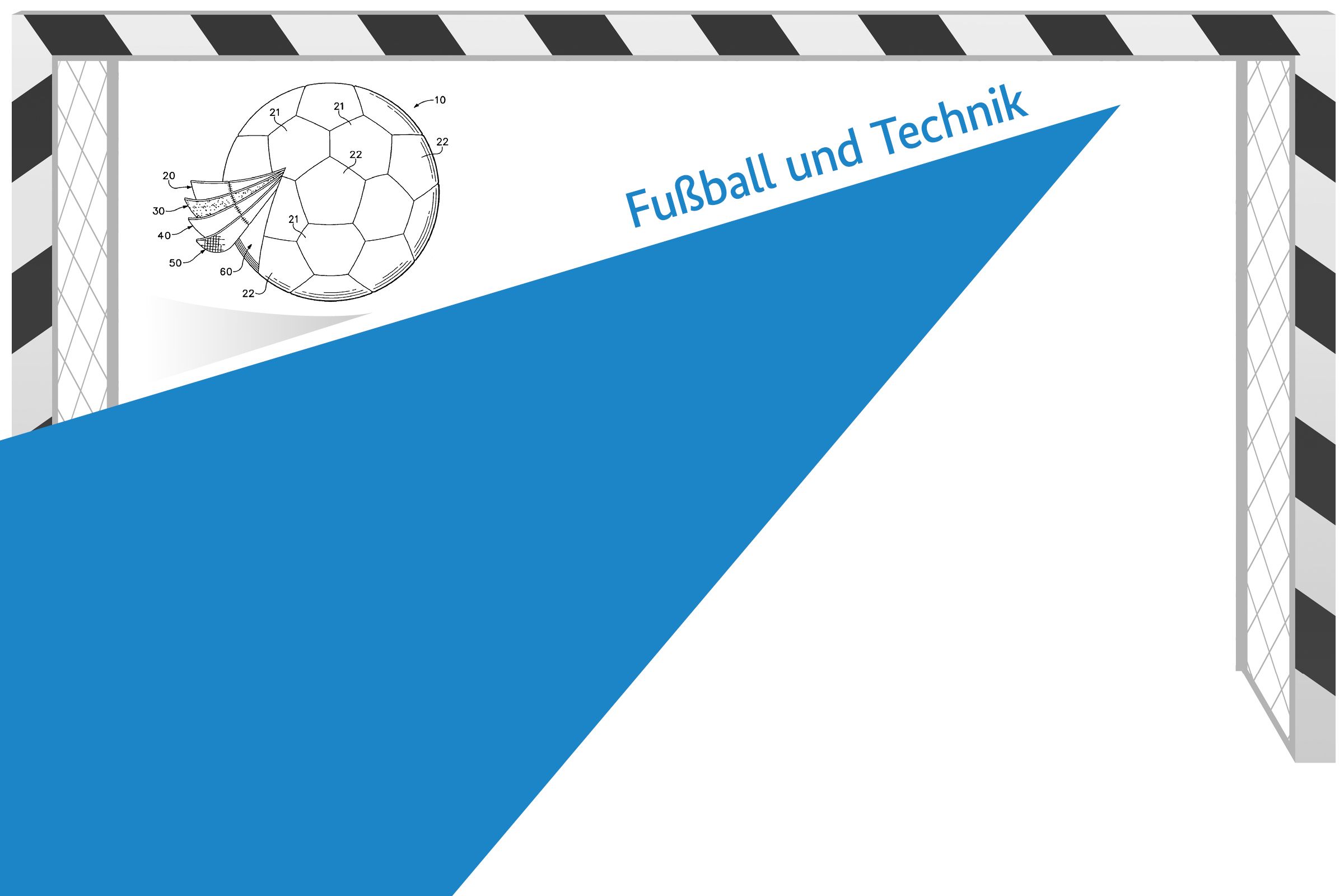 Fußball auf Rasen in einem Stadion