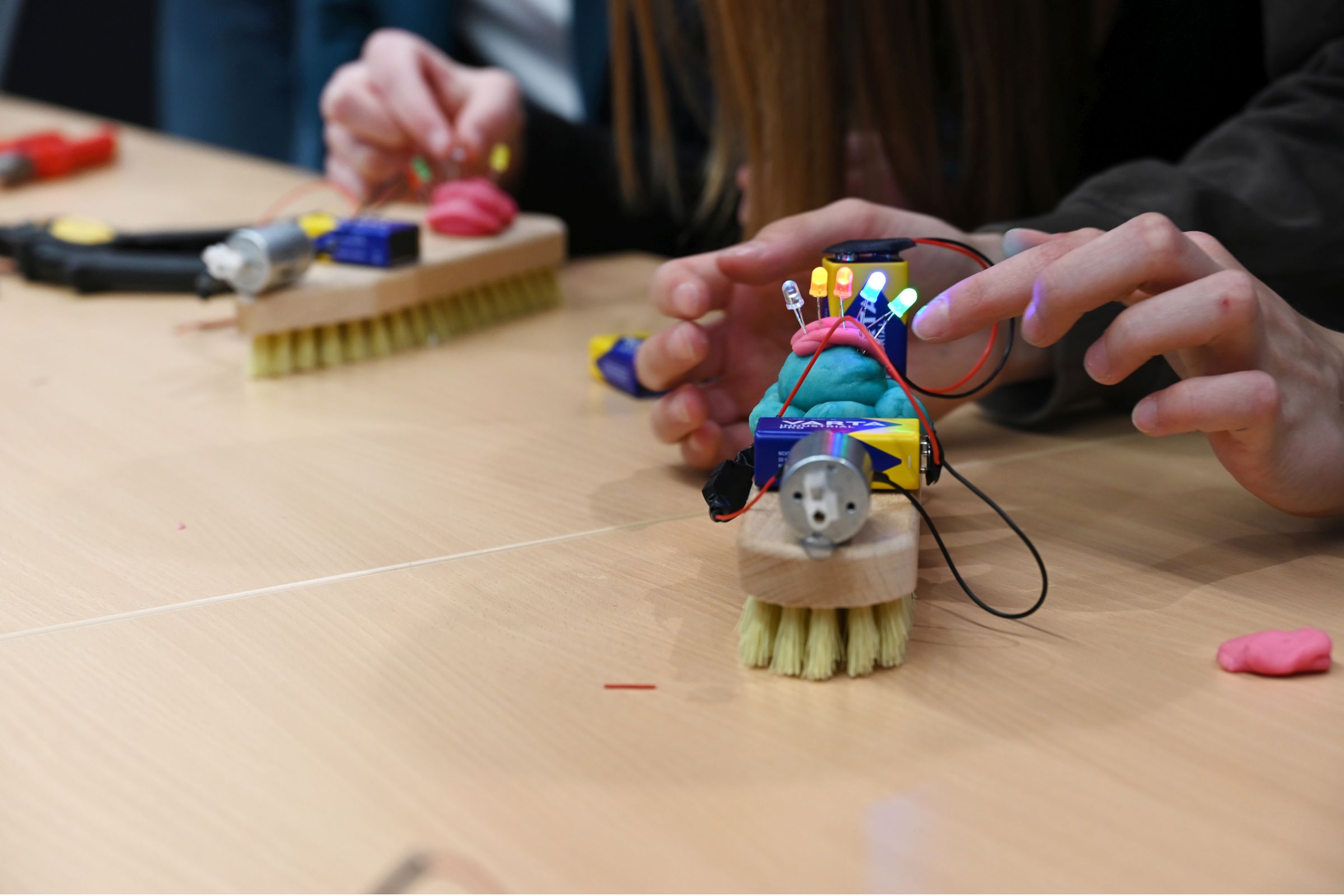 leuchtendes Bürstentier