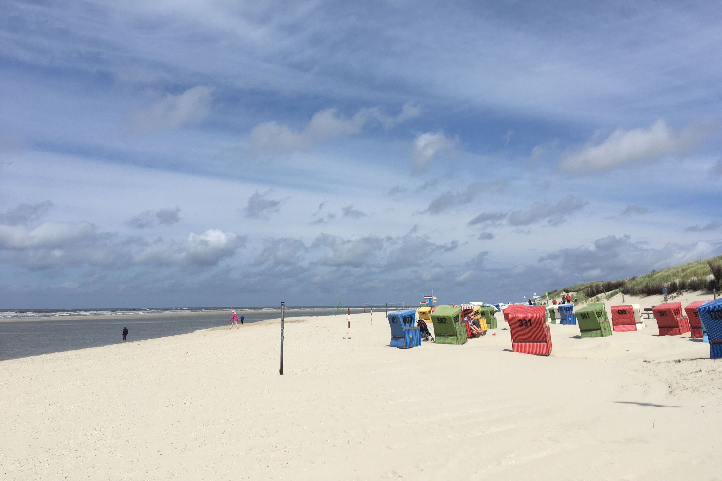 Strandkörbe in Dornum