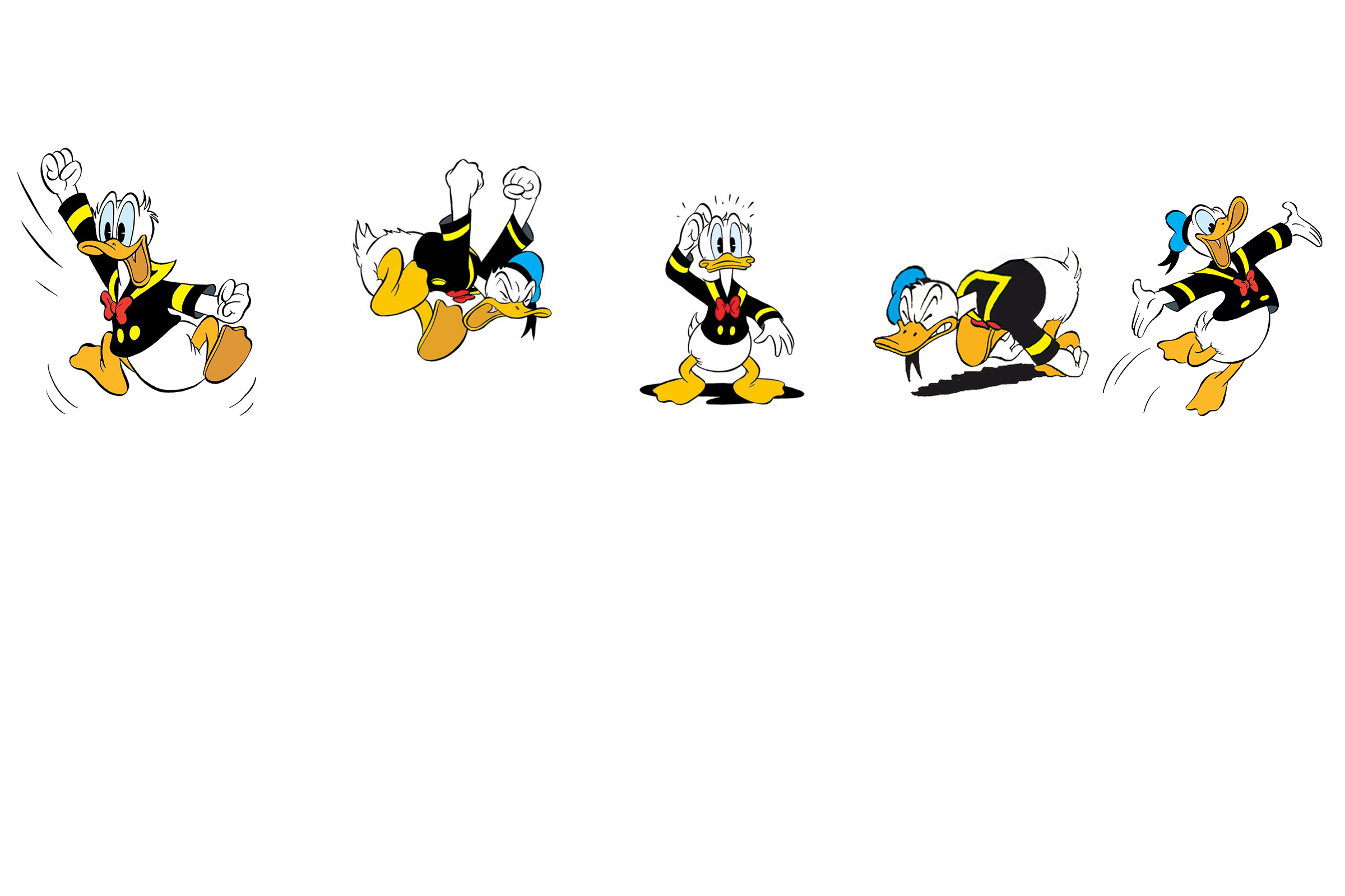Donald-Zeichnungen von Carl Barks