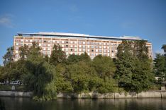 DPMA headquarters, view from <i>Deutsches Museum</i>