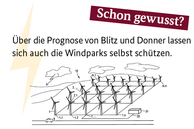 Über die Prognose von Blitz und Donner lassen sich auch die Windparks selbst schützen.