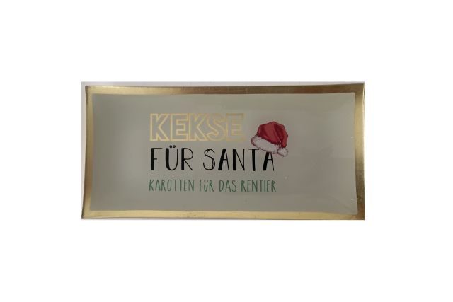 Santa plate