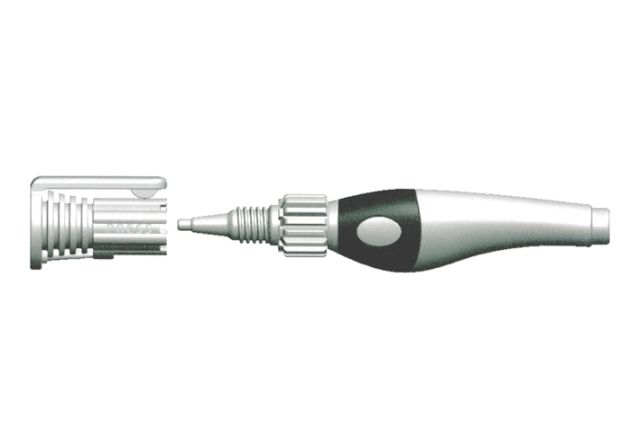 Stift für Klebstoffe als CAD-Grafik