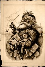 Santa Claus, Zeichnung von Thomas Nast, 1881