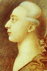 Young Casanova, drawn by his brother Francesco 