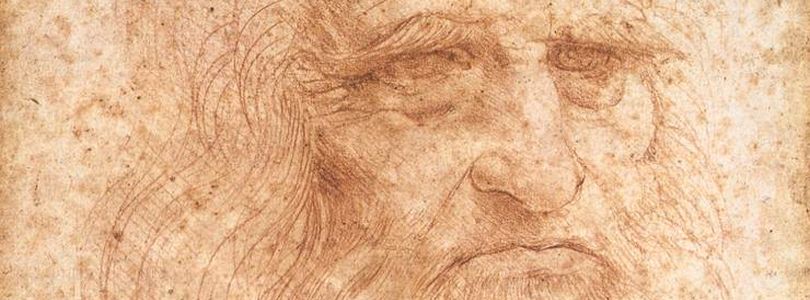 Assumed self-portrait by Leonardo da Vinci