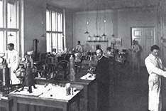 Willstätter's Berlin laboratory, 1913