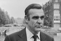 Sean Connery 1971 als James Bond bei den Dreharbeiten zu "Diamantenfieber"