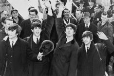 The Beatles arrive at New York Airport, 7 February 1964