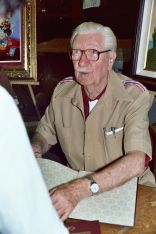 Carl Barks in 1982 at the San Diego Comic Convention
