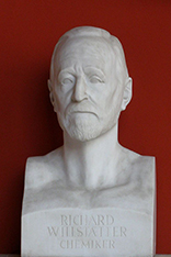 Bust of Willstätter in the Hall of Fame at the Bavaria at the Theresienwiese Munich