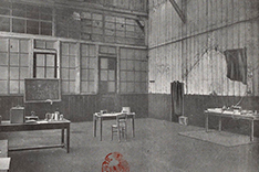 Der Schuppen, in dem die Curies das Radium isolierten