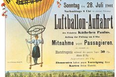 Historic advertisment for one of Paulus´ shows