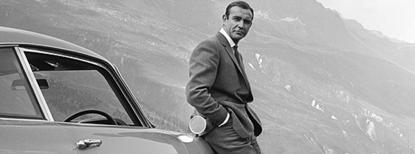 Icon of coolness: Sean Connery in "Goldfinger", 1964