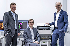 Dr Thomas Kalkbrenner, Dr Jörg Siebenmorgen and Ralf Wolleschensky 