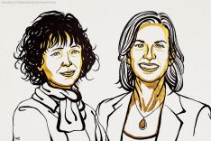 Emanuelle Charpentier und Jennifer Doudna