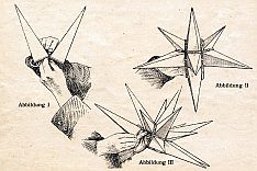 illustrated assembly instructions of the stars