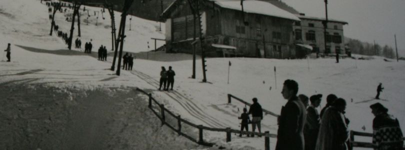 Der Bolgenlift in Davos - erster Bügellift der Welt