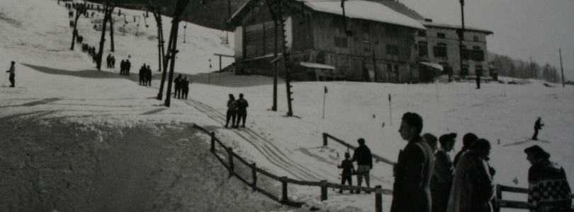 The Bolgenlift at Davos - the first of its kind in the world